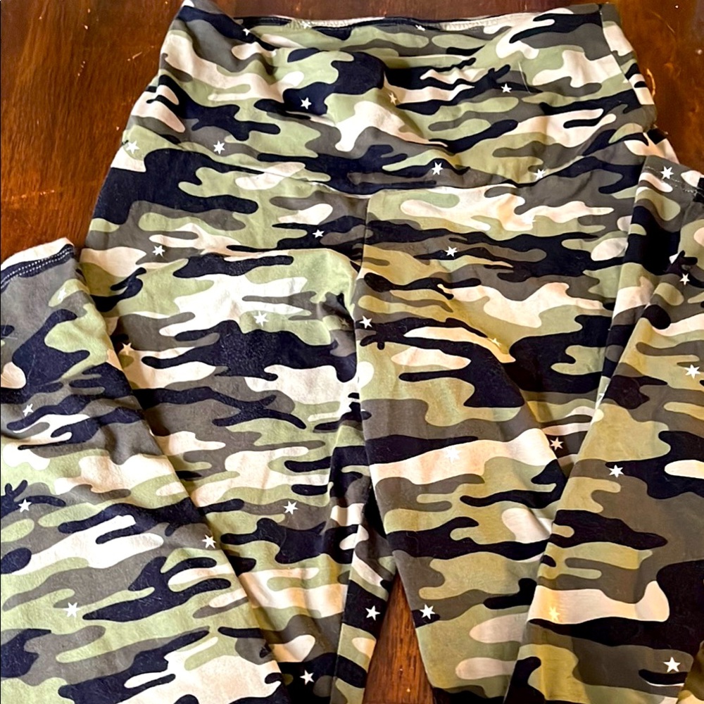 No Boundaries Camo Print Leggings
